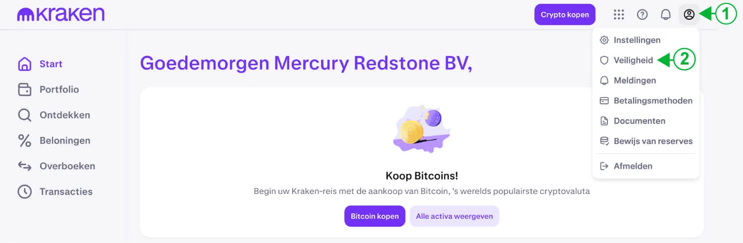 1. API-sleutel aanmaken
